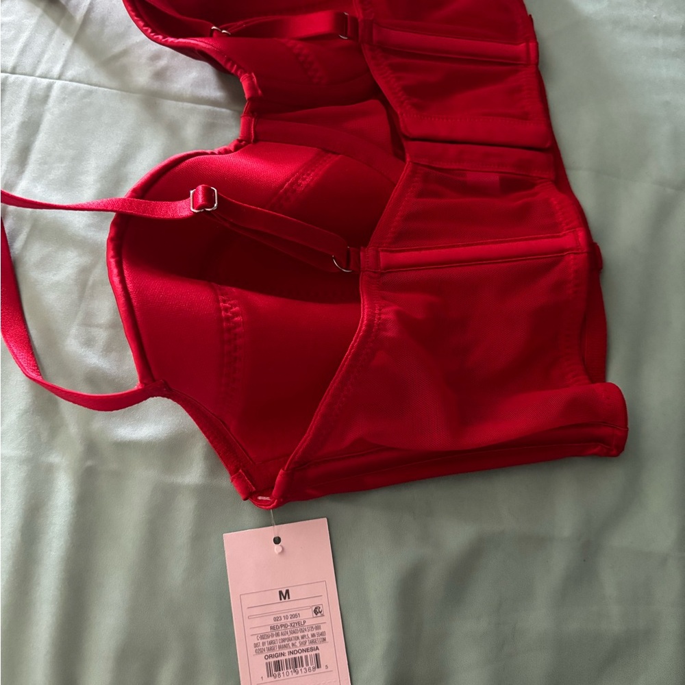 Auden Red corset - Picture 4 of 6